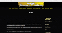 Desktop Screenshot of baysidediscounttrophies.com.au